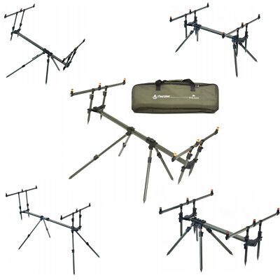 MIKADO THREELINER 3 ROD POD sehr variabler und stabiler Rutenhalter Rutenständer