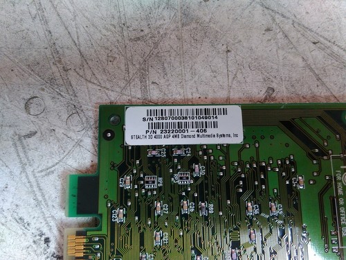 Diamond Stealth 3D 4000 23220001-406 VGA AGP 4MB Video Card - Picture 7 of 9