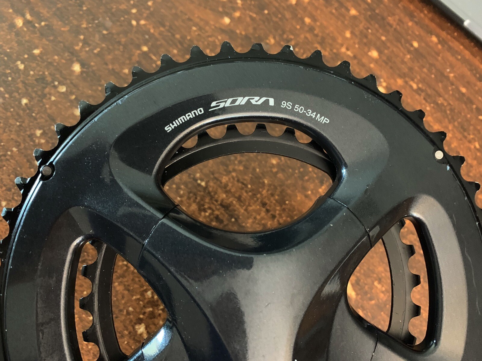 Shimano Sora 50/34 2x Crankset  170 mm Crankarms 9-Speed FC-R3000 50-34MP