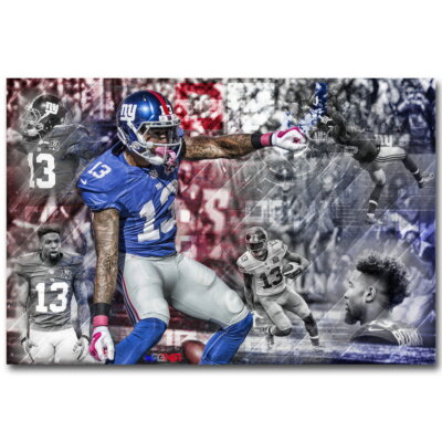 74631 Odell Beckham Jr Football Sports Wall Print Poster US