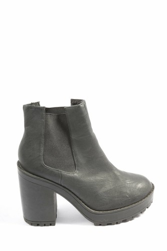 H\u0026M DIVIDED Botines Chelsea negro look casual Mujeres Talla EU 36 Botas |  eBay
