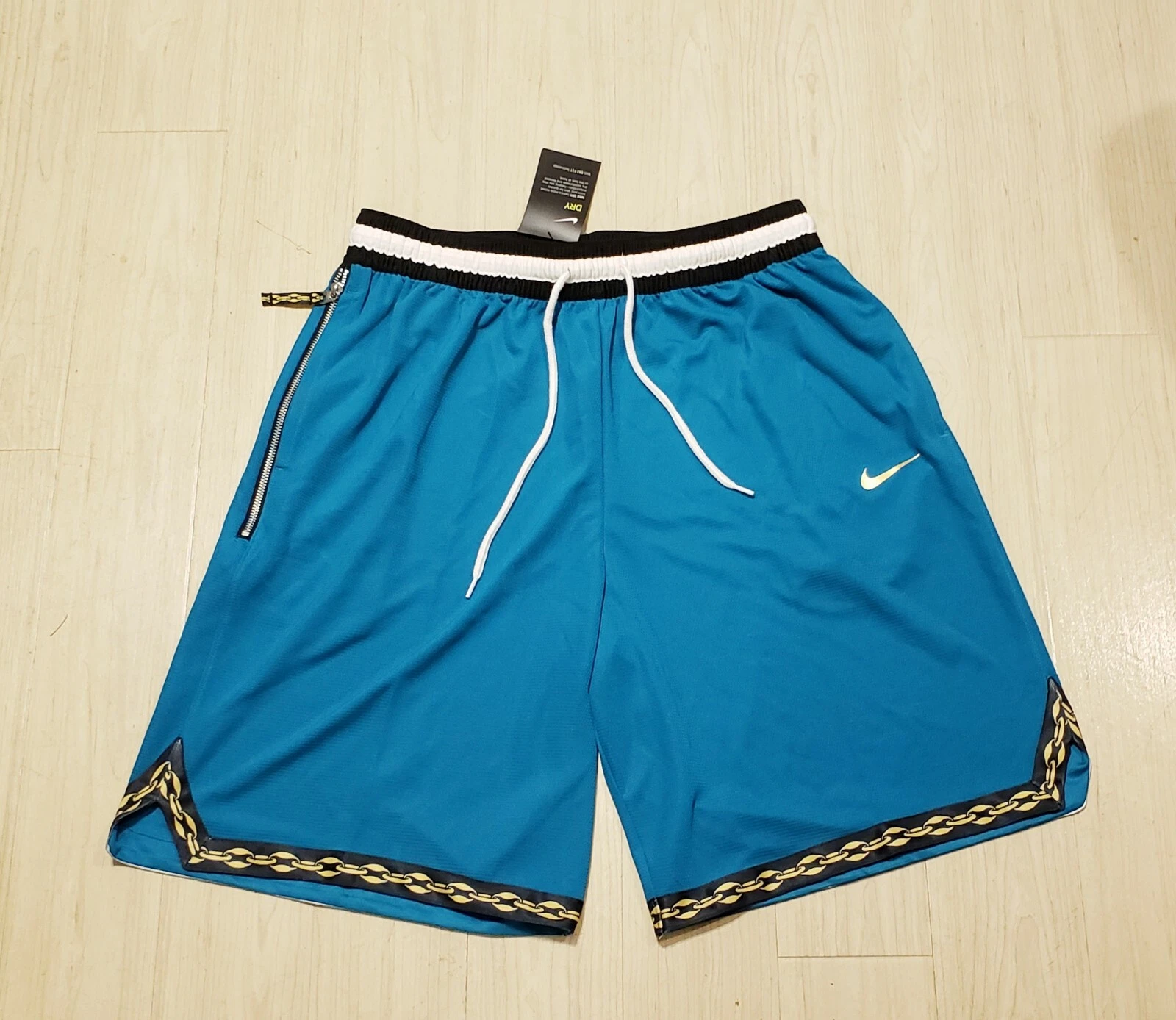 Nike DNA Men's Size S L XL 2XL GOLD Edition Basketball Shorts