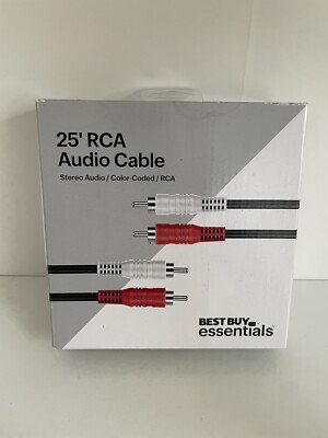 Best Buy Essentials 25  RCA Audio Cable