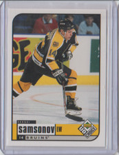1998-99 Upper Deck UD Choice #13 Sergei Samsonov Boston Bruins