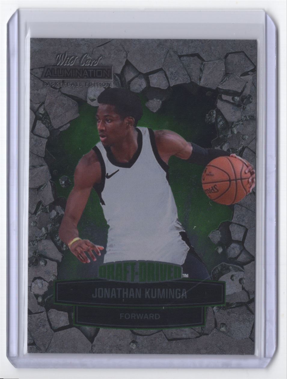 2021-22 Wild Card Alumination Draft-Driven Jonathan Kuminga Golden State