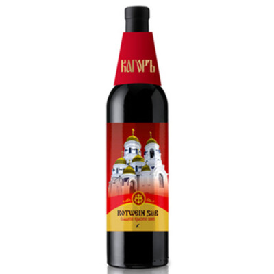 Rotwein Kagor Sobor süß 0,75L 11,5% vol Wein кагор