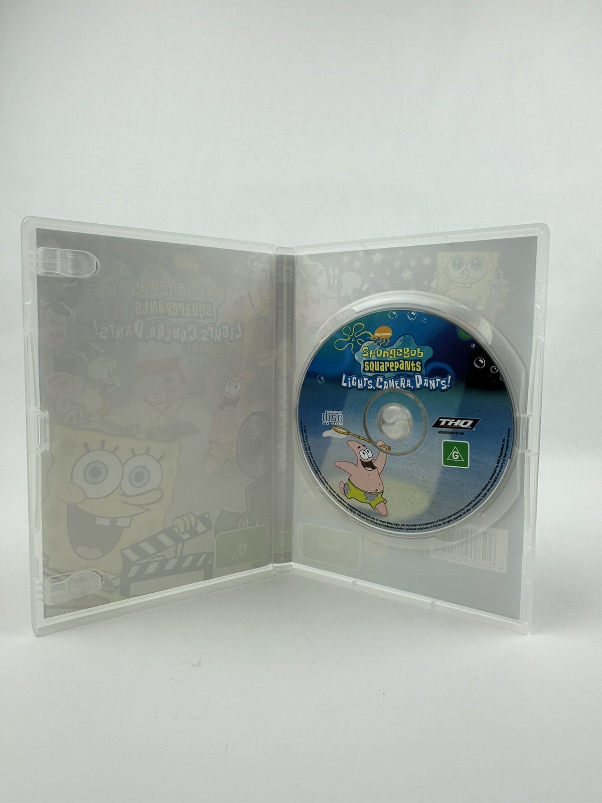 SpongeBob SquarePants Nickelodeon Lights, Camera, Pants! PC CD ROM Game