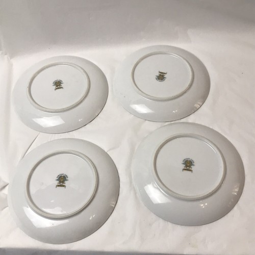Set 4 Piatti Pane e Burro Noritake Atesia Oro Floreale 6-3/8" Dessert - Foto 4 di 4