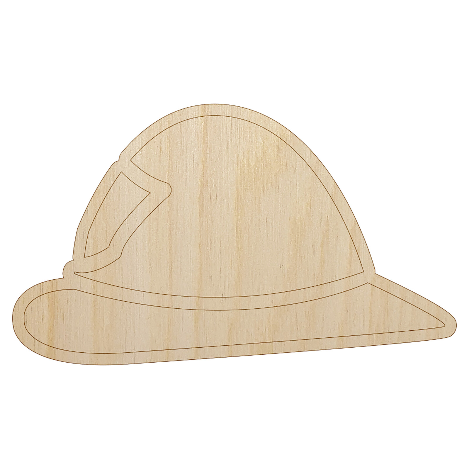 Fire Helmet Fireman Firefighter Profile Unfinished Wood Shape for Craft  Projects | eBay