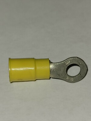 MOLEX 19070-0123 TERMINAL, RING TONGUE, 10, CRIMP YELLOW,C-228-10