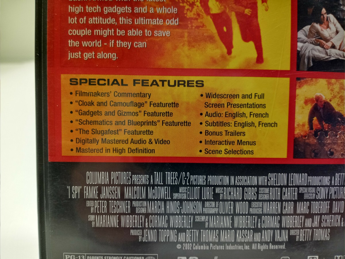 I Spy DVD Excellent Condition 2002 Eddie Murphy Owen Wilson