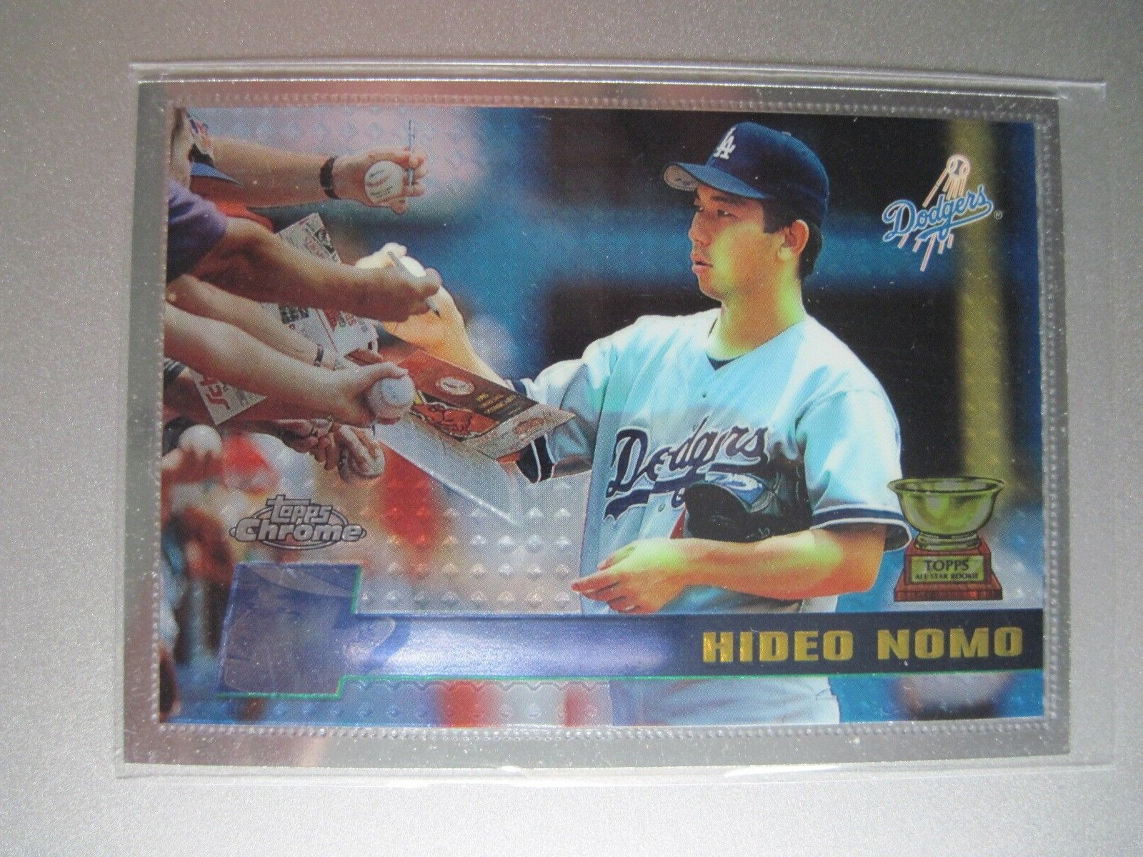 1996 TOPPS CHROME HIDEO NOMO #37