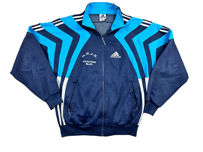 adidas vintage Jacke GRJS Canton Sud Trainingsjacke Gr. D4 S Track Jacket MZ19