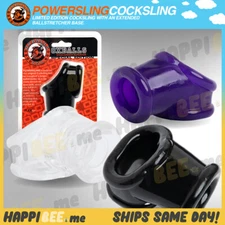 OXBALLS POWERSLING Cock Sling Ball Stretcher🍯HUj Penis Ring Sleeve Cocksling