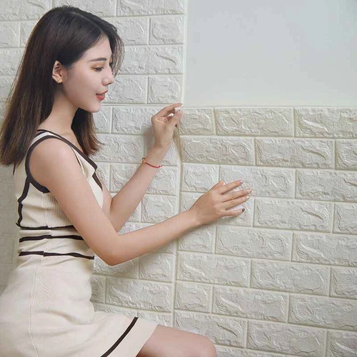 70Cm*10M 3D Brick Pattern Wall Sticker Self-Adhesive Panel Waterproof - Picture 8 of 55