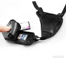 Mennon HS PRO Hand Strap fo SLR/DSLR Cameras + Memory Card Pocket from US seller