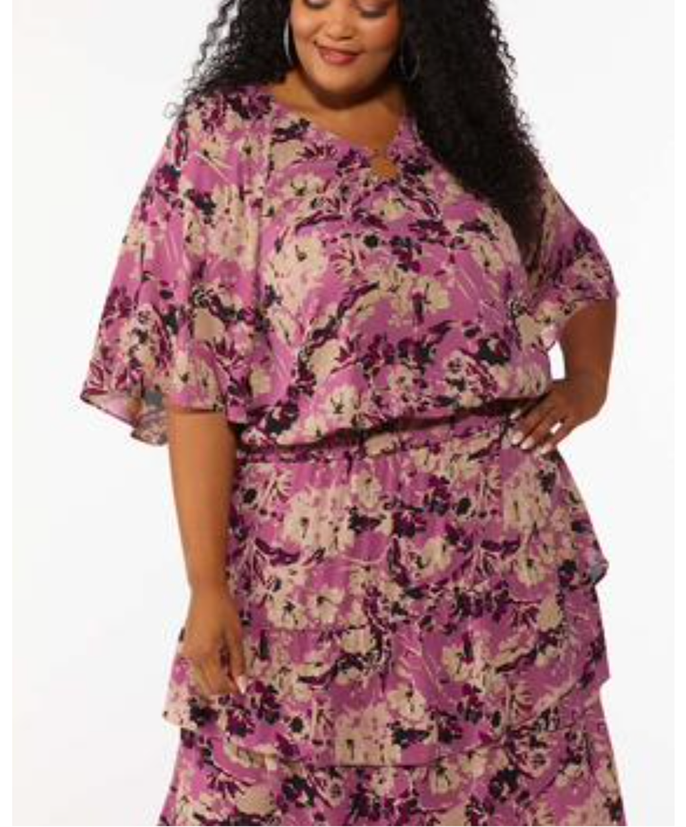 CATO Women's Plus Plus Size Smocked Hem Grape Floral Top - Choose Size | eBay CATO Women's Plus Plus Size Smocked Hem Grape Floral Top - Choose Size | eBay