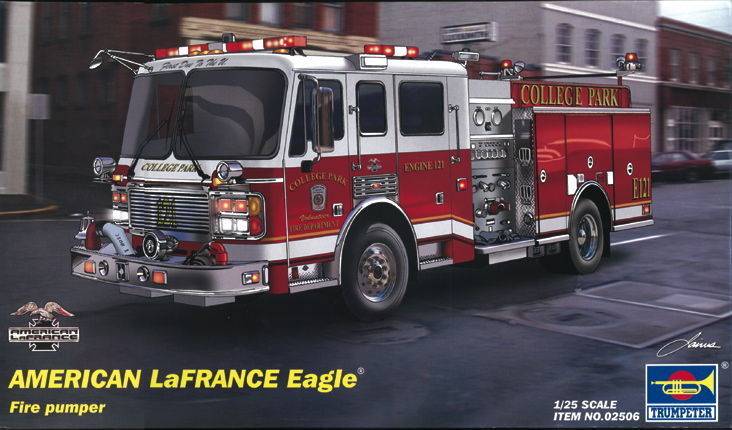 Trumpeter 02506 - 1:25 American LaFrance Eagle Fire Pumper 2002 - New