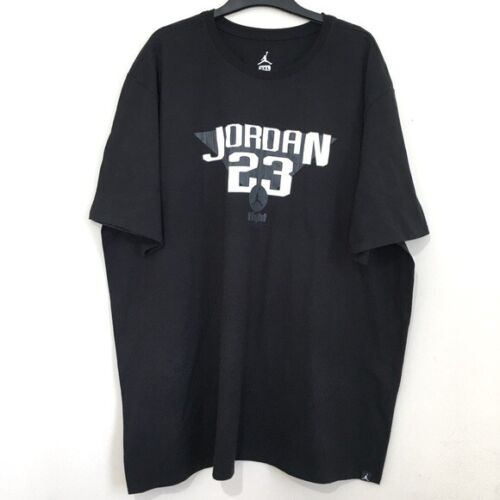 T-shirt maglietta Nike Air Jordan Retro 9 Barons Playoff allevata nera grafica - Foto 3 di 14