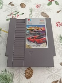 NES CORVETTE ZR-1 CHALLENGE GAME ONLY PAL B FRA VERSION 100% ORIGINAL ONLY CART