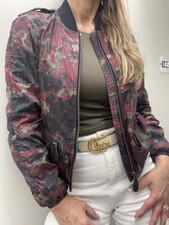 Burberry Stunning Bomber Jacket. Camo Print. Rare. Uk 6