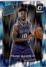 2017-18 Donruss Optic #167 Frank Mason III Rated Rookie Shock Sacramento Kings