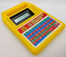 Vintage Playtime Spell  Count Yellow Computer Educational Homeschool Learning