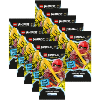 BLUE OCEAN LEGO Ninjago Serie 9 NEXT LEVEL Tarjetas Coleccionables - 10 Booster