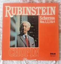 Arthur Rubinstein - Scherzos Nos. 1,2,3 & 4 - Chopin (Vinyl) . Free UK Postage