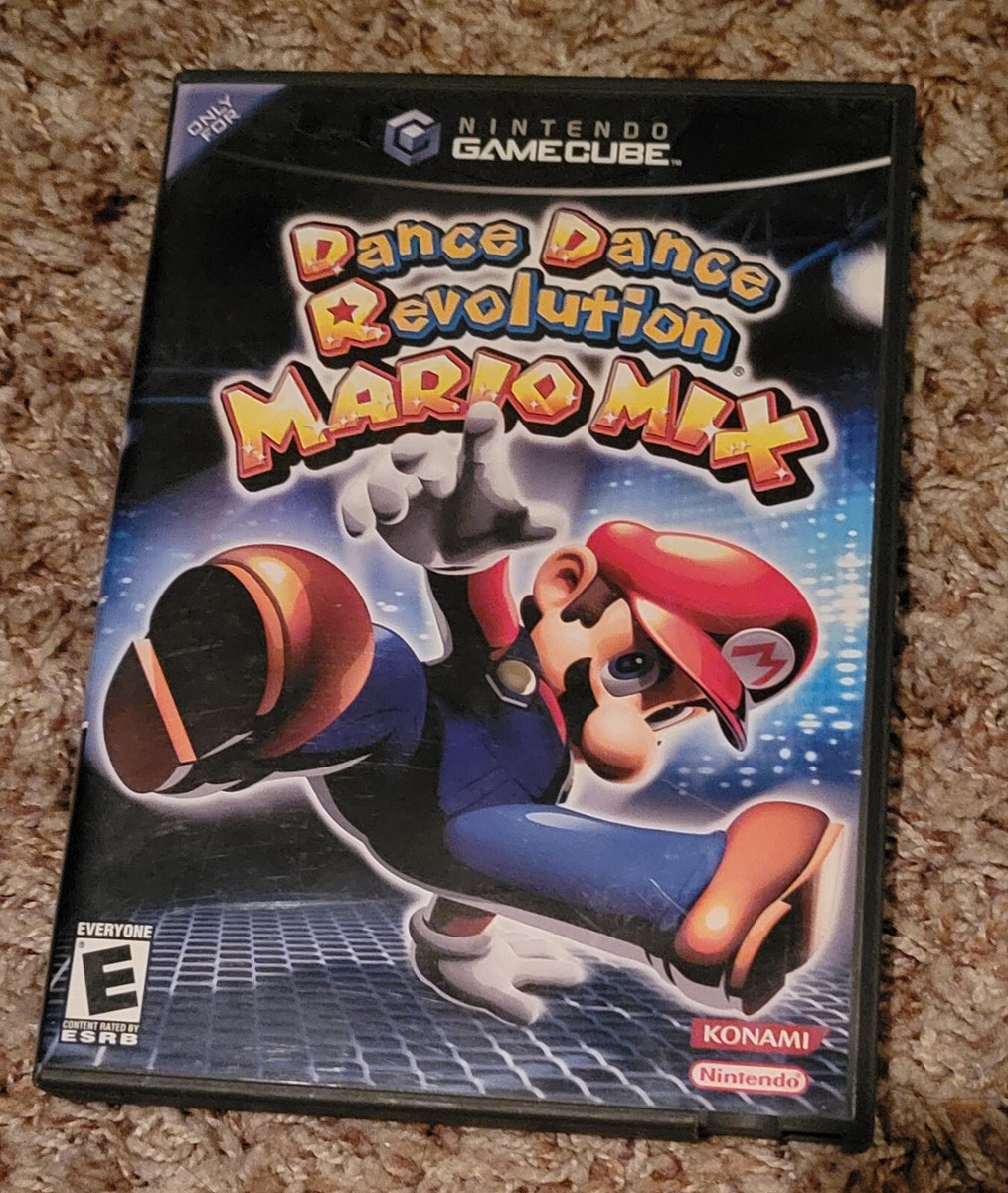Gamecube: DDR Dance Dance Revolution: Mario Mix Game Pad Box Case