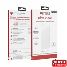 ZAGG InvisibleShield Ultra Clear Military Grade Screen Protector Galaxy S10 ONLY