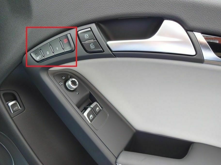 Genuine AUDI A5 S5 RS5 Memory Seat Switch Button RHD 8T0959770V10