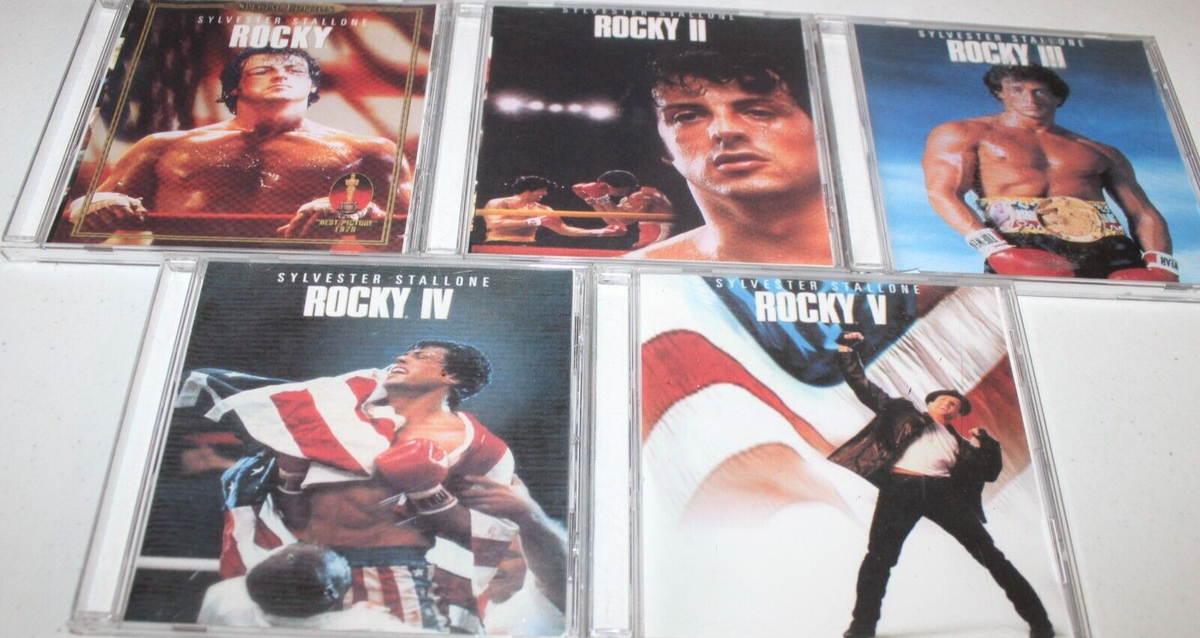 Rocky 1, 2, 3, 4, & 5 (5 DVD Set, Widescreen, Jewel Cases