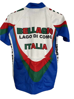 Maillot Cycliste Santini SMS Tour Bellagio Lago Di Como - 4XL - Bleu Homme