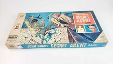 John Drake Secret Agent Board Game Milton Bradley 1966