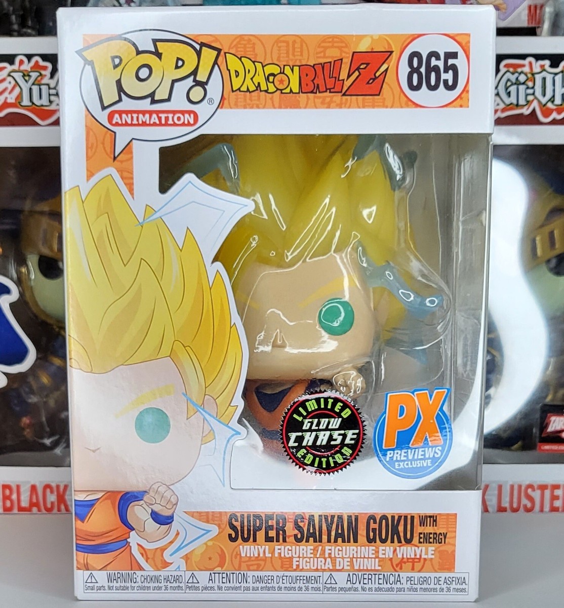 Funko Pop! Super Saiyan Goku With Energy Limited Glow Chase #865
