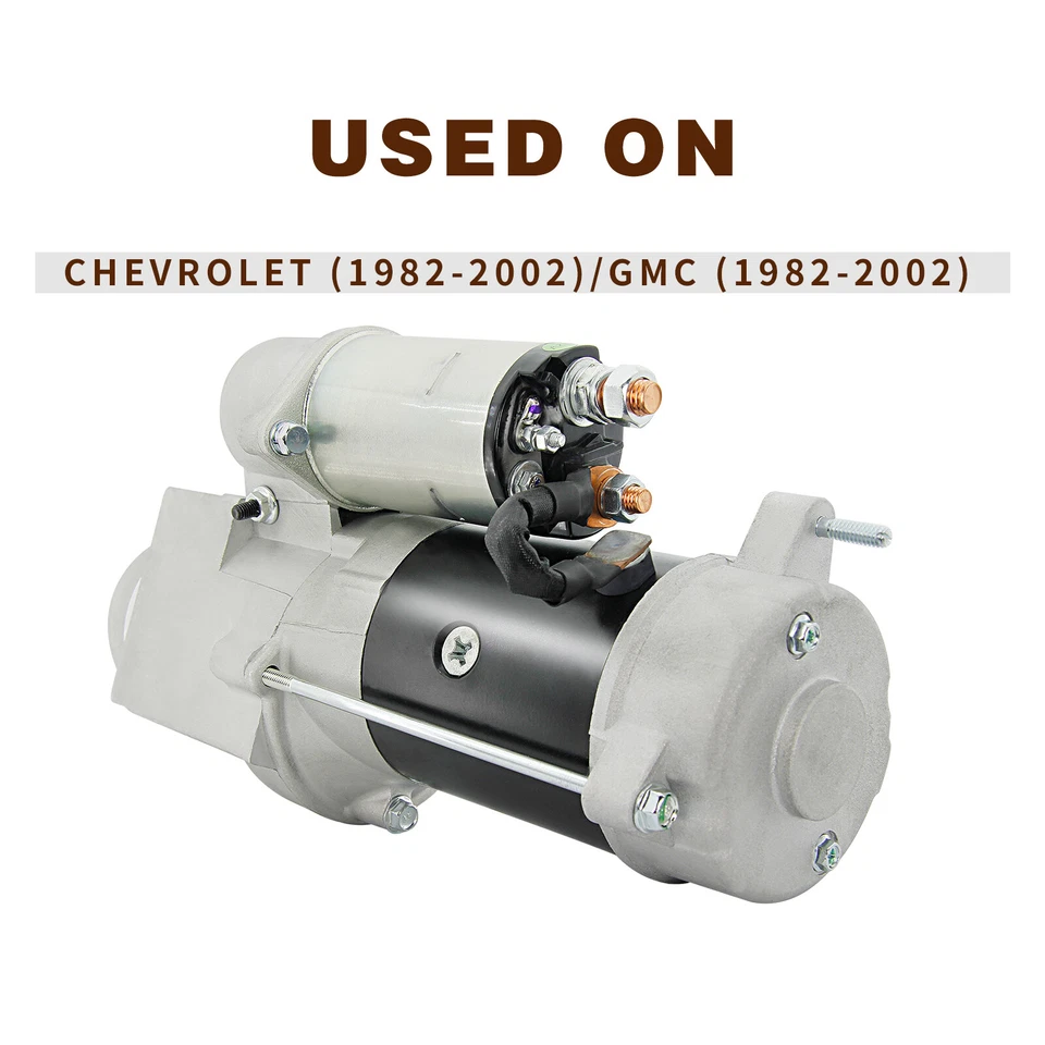 Starter for Chevrolet Gmc 6.2L 6.5L Diesel 28Mt 27Mt High Torque 2.5Kw 1982-2002 - Image 2 of 4