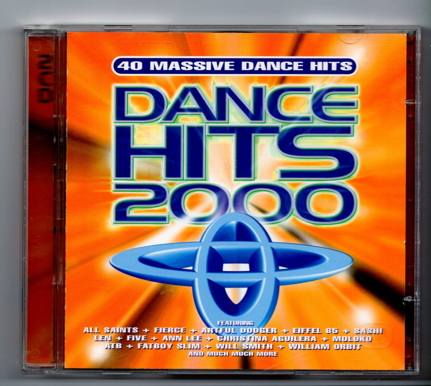 (JG489) Dance Hits 2000, 40 tracks various artists - 2000 double CD