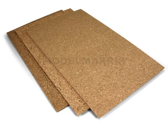 AK AK-8052 Cork Sheets - Fine Grained 200x290x6mm (1 Sheets)