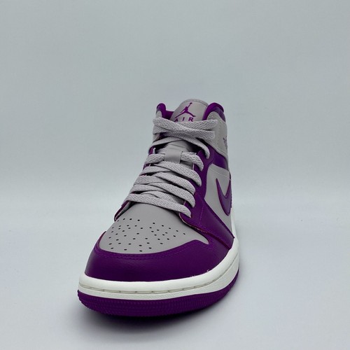 Nike Air Jordan 1 Mid Magenta Light Grey Sneaker BQ6472-501 NEU OVP Damenschuhe | eBay