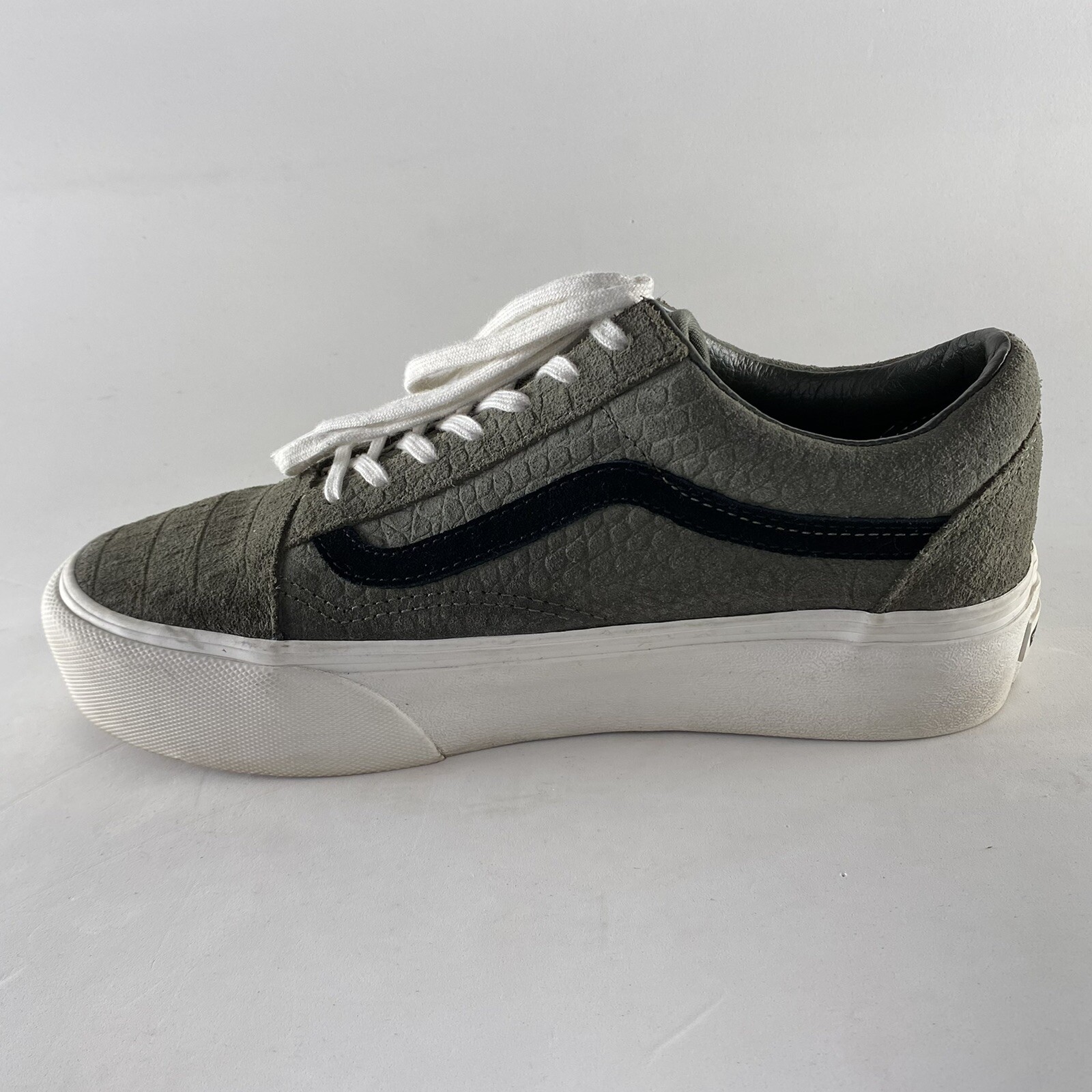 Vans Platform Shoes Embossed Grapeleaf Womens Size 7 … Gem