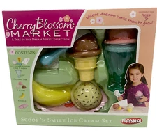 Playskool Cherry Blossom Market - Scoop 'N Smile Ice Cream Set