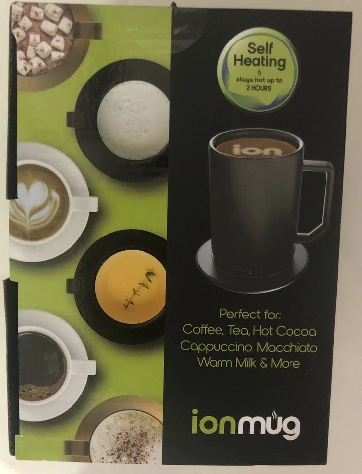 ionMug 12oz Taza Posavasos de Carga con Indicador de Temperatura LED Foto 4 de 4