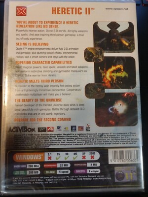 Heretic 2 Xplosiv Pc Cd-Rom Windows 1998 BRAND NEW SEALED | eBay