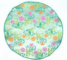 Lord R Colton Masterworks Pocket Round Positano Mint Flora Silk - 75 Retail New
