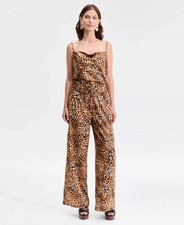 I.N.C. International Concepts Women's Pants Sz S Cheetah-Print