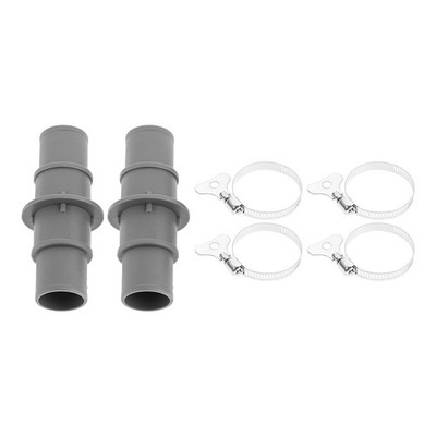 2x Pool Hose Connector Set for 1-1/4'' & 1-1/2'' Haysward/Intex/Bestway Pools