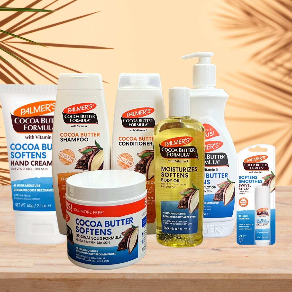Palmer’s Cocoa Butter Collection – Lotion, Oil, Shampoo & More (60g–500ml)