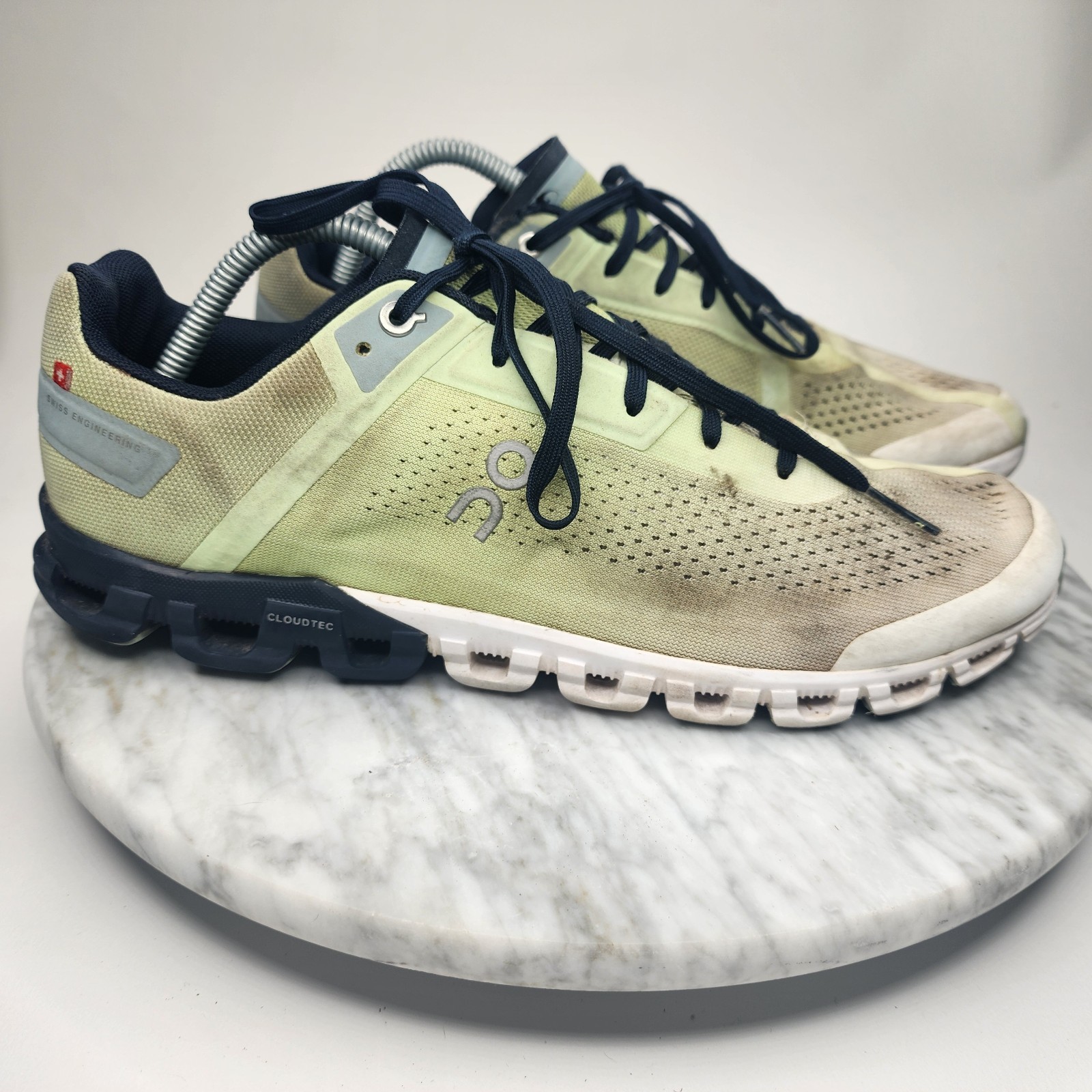 On Cloud Cloudflow 4 Mens Running Athletic Shoes Zest Frost Size 10 35.98687