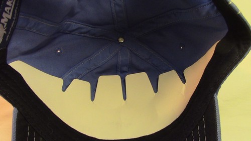 Cappello Berretto Mako Boats Blu Snap Back Nuovo/Non Bello! - Foto 4 di 5